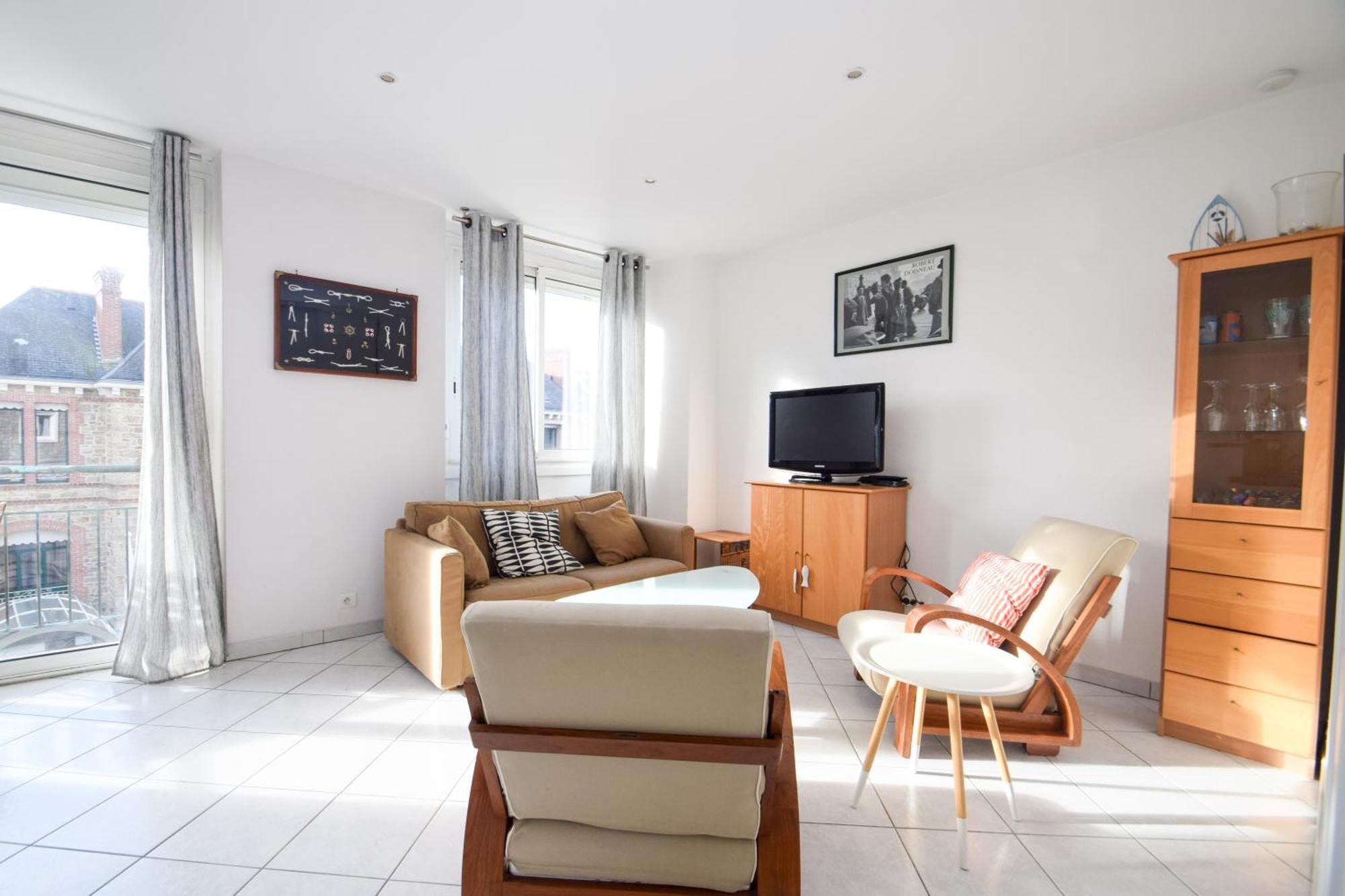 Appt 2 Pieces Confort 3 Pers Au Pied De La Plage Vacances Sans Voiture Dinard Kültér fotó